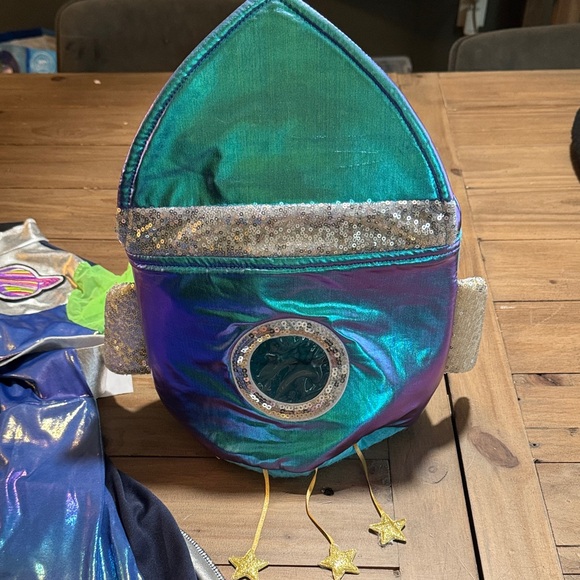 Pottery Barn Kids Space Explorer Costume - Silver, Blue, Green - Picture 2 of 5